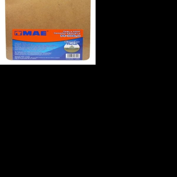 TABLA AGARRAPAPEL MAD.ESQUELA M1060 GANCHO METAL PZA